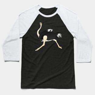 Ostrich running movement Baseball T-Shirt